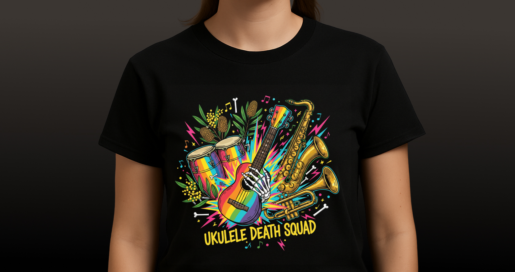 Refined Gemini band shirt design